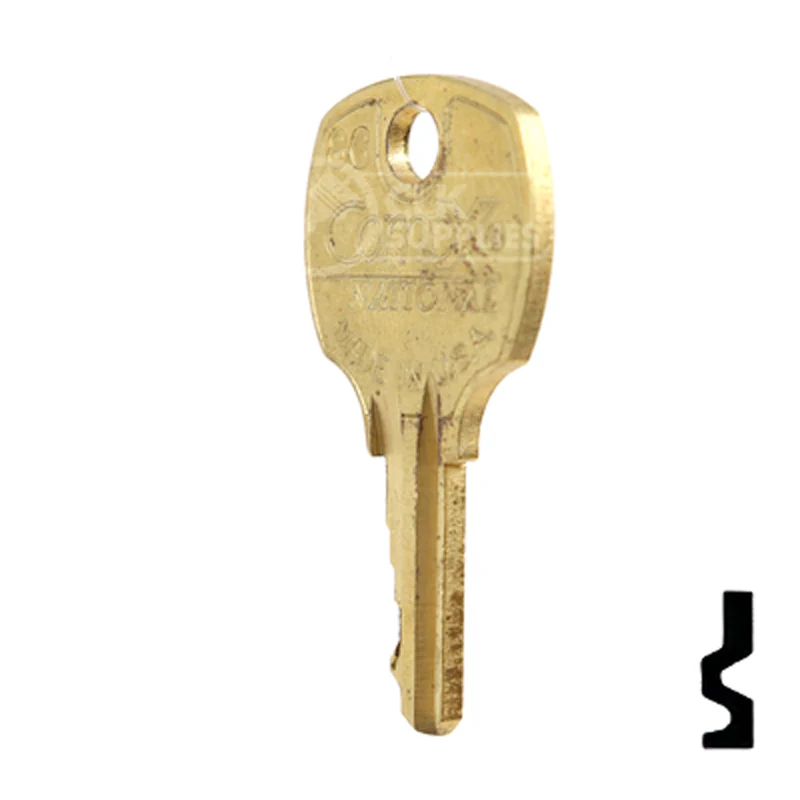 Precut Key Blank | National Cabinet | BD98R - Image 10