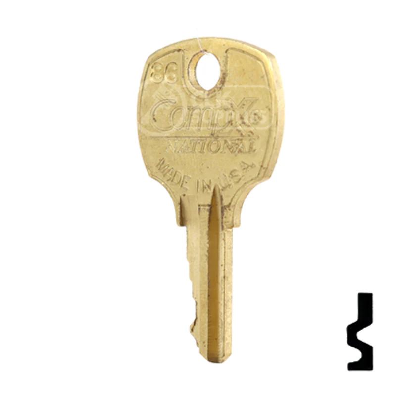 Precut Key Blank | National Cabinet | BD98R - Image 11