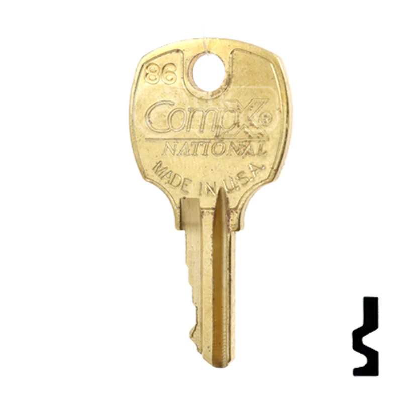 Precut Key Blank | National Cabinet | BD98R - Image 12