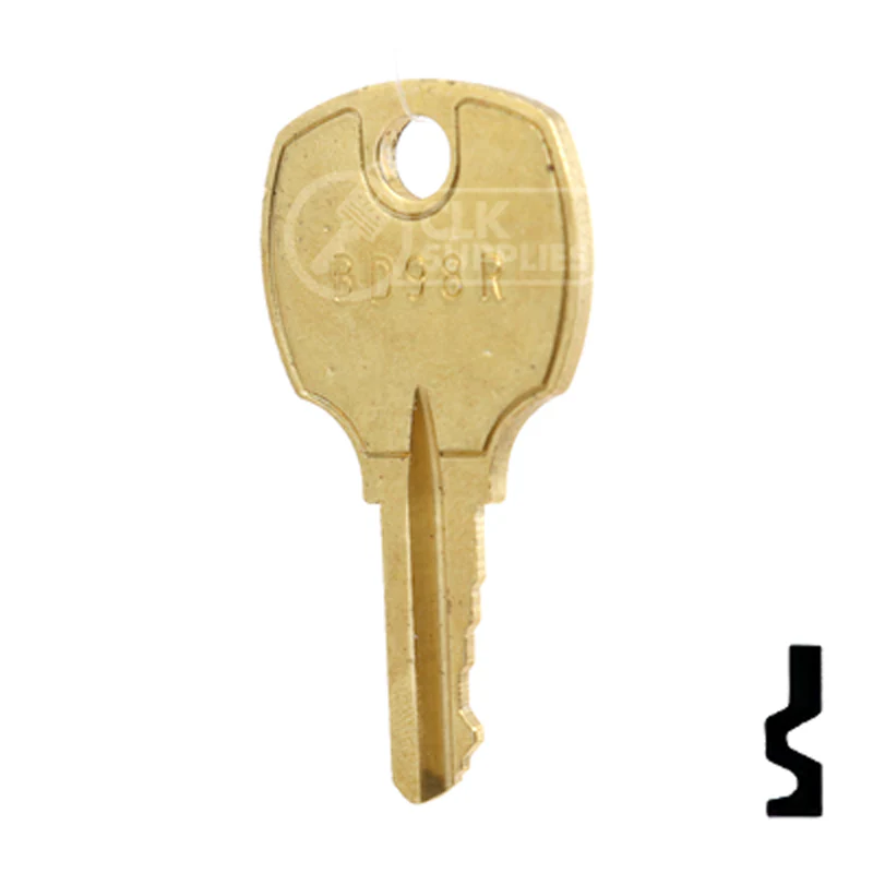 Precut Key Blank | National Cabinet | BD98R - Image 23