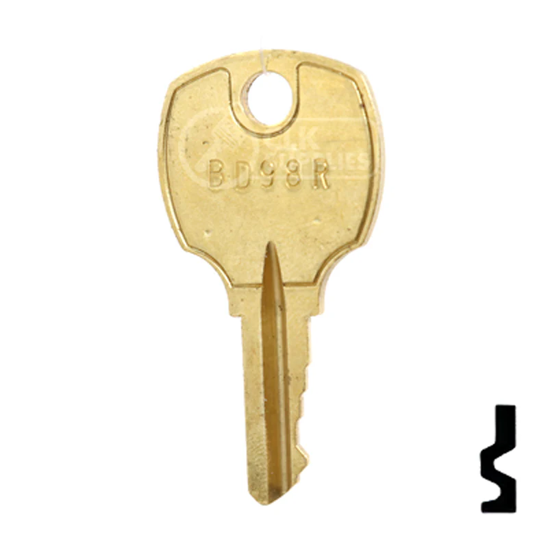 Precut Key Blank | National Cabinet | BD98R - Image 24