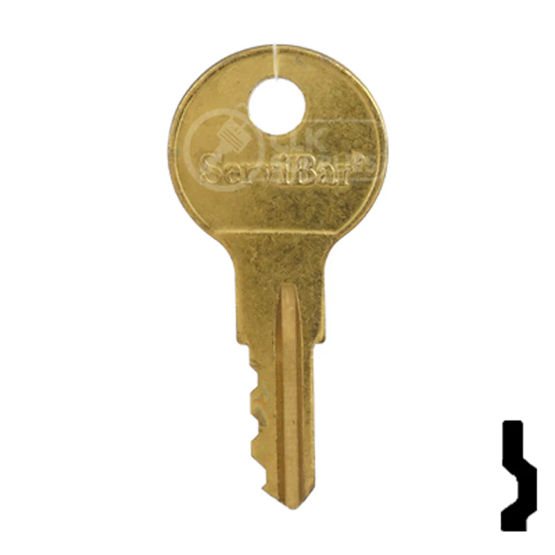 Precut Key Blank | Servibar | BD246 - Image 13