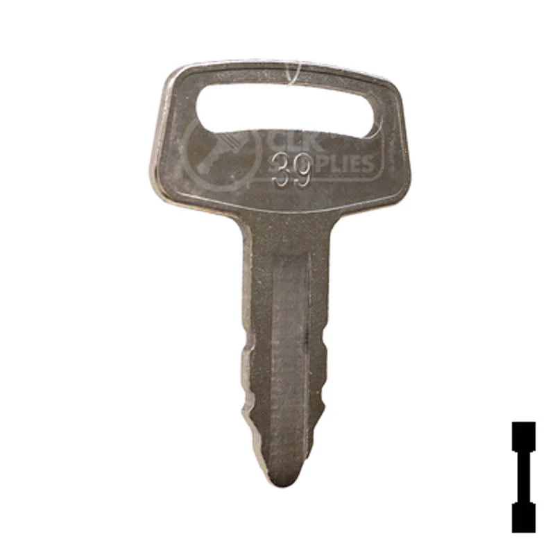Precut Key | Kubota | EQ-39, RC101-53630 - Image 3