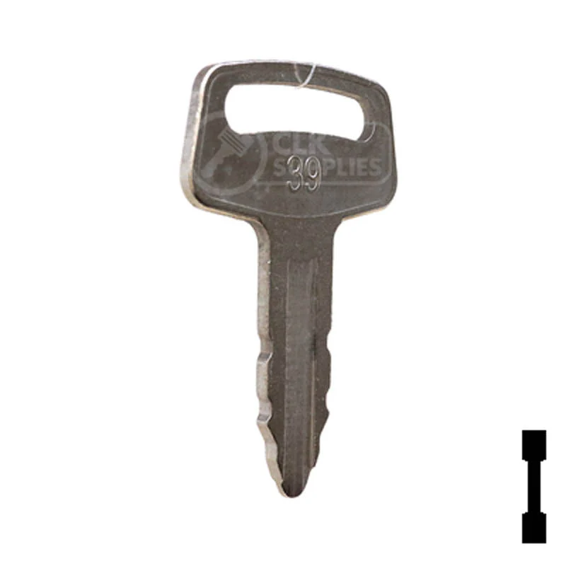 Precut Key | Kubota | EQ-39, RC101-53630 - Image 4