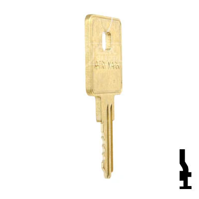 Precut Key Blank | TriMark | MKK, 14472-10-2001 - Image 5