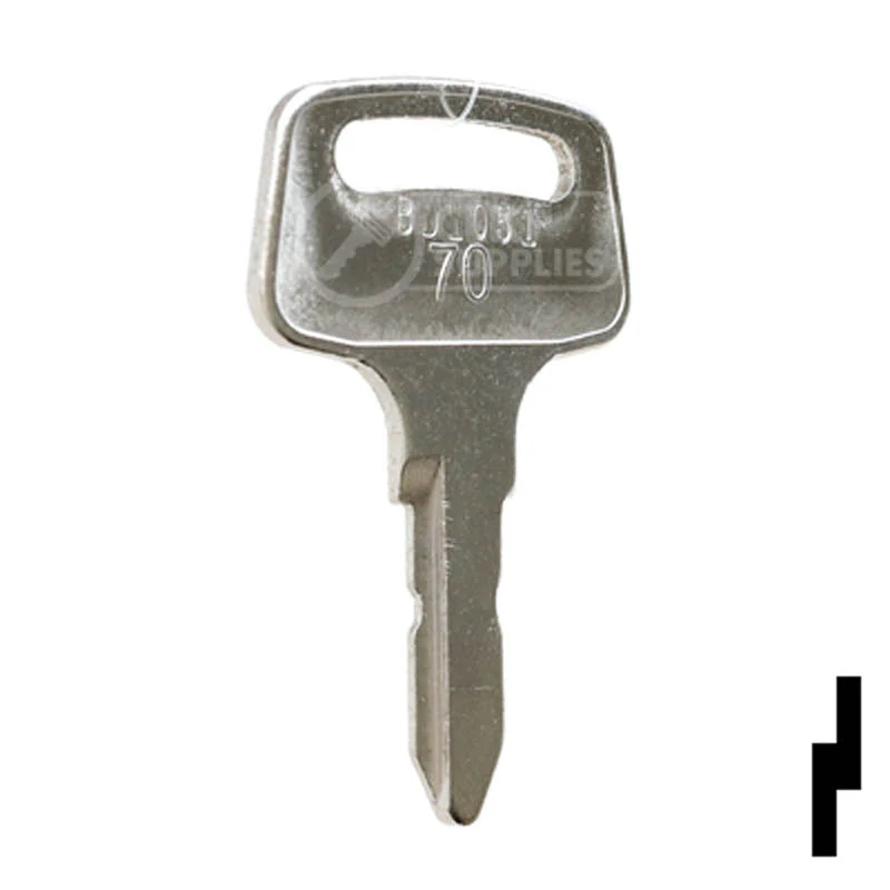 Precut Tractor Key | Kubota | BD1051 - Image 4
