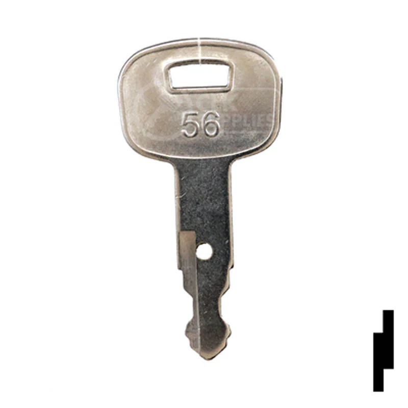 Precut Tractor Key | Kubota | EQ-56, 459A - Image 24
