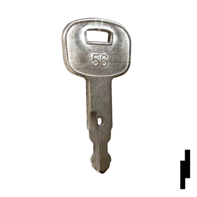 Precut Tractor Key | Kubota | EQ-56, 459A - Image 3