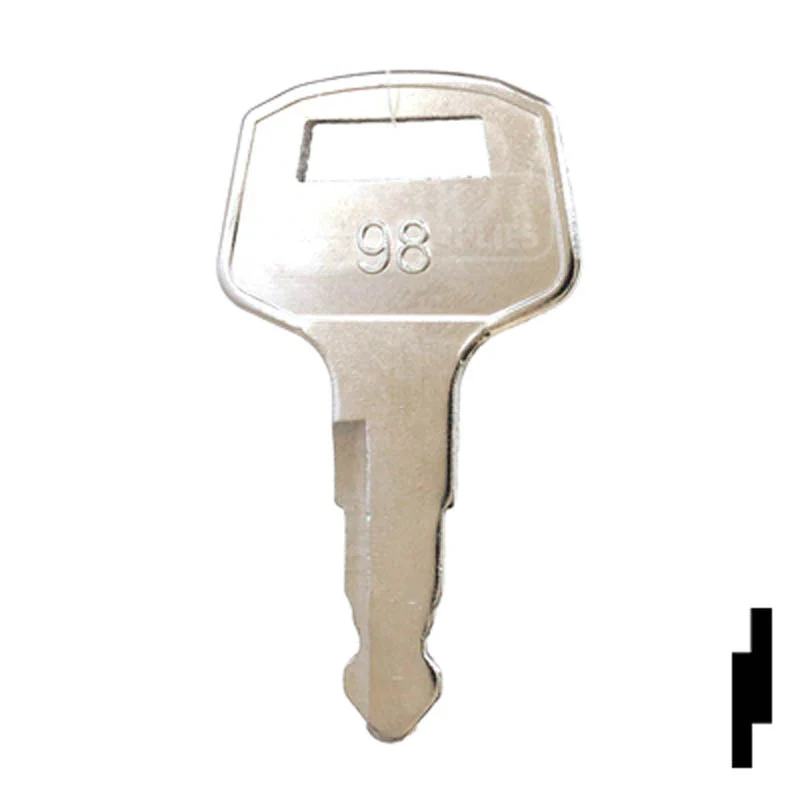 Precut Tractor Key | Kubota | EQ-98 - Image 24