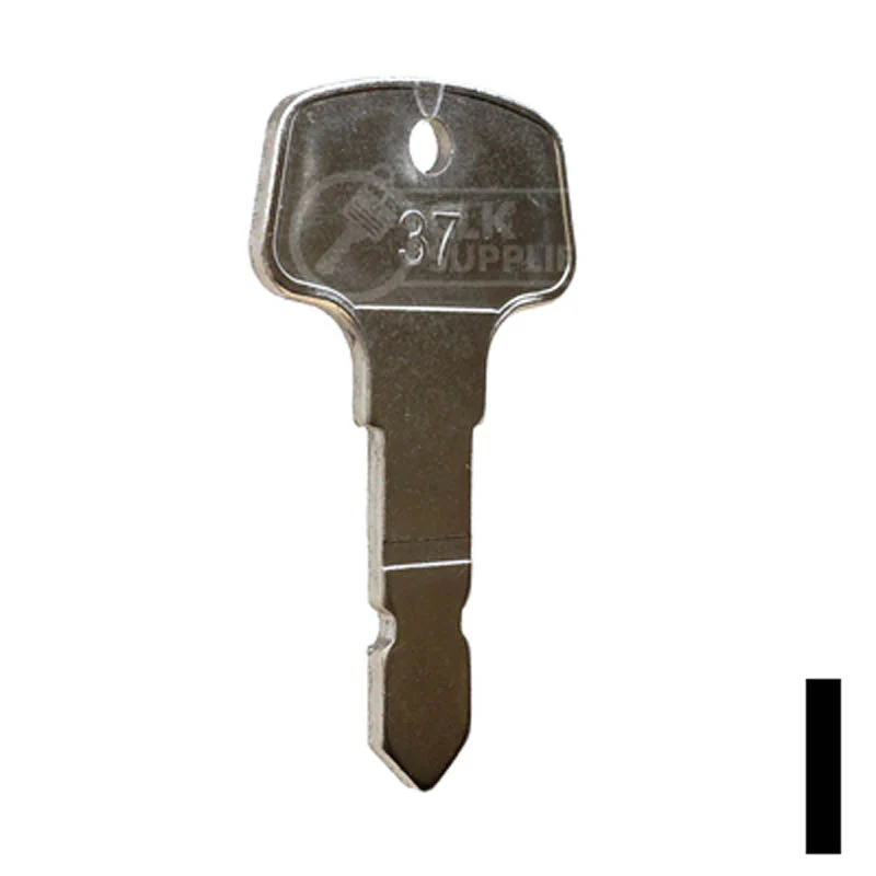 Precut Tractor Key | Kubota, Volvo | EQ-37, 15248-63700 - Image 4