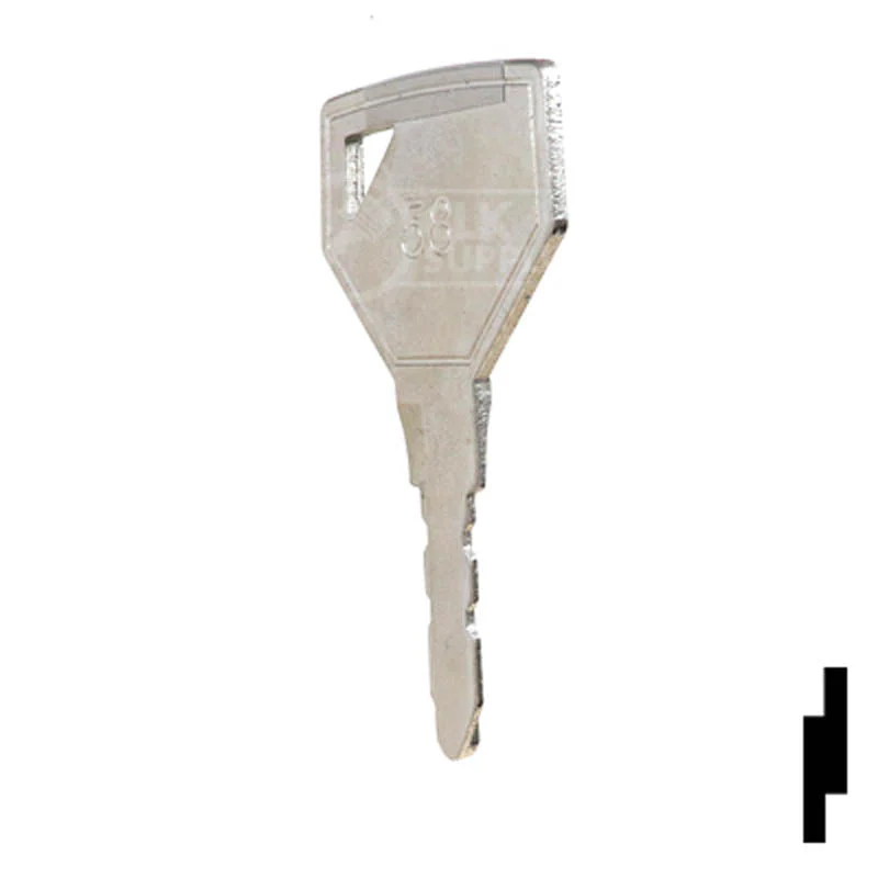 Precut Tractor Key | Yanmar, John Deere | EQ-58, 52160 - Image 22
