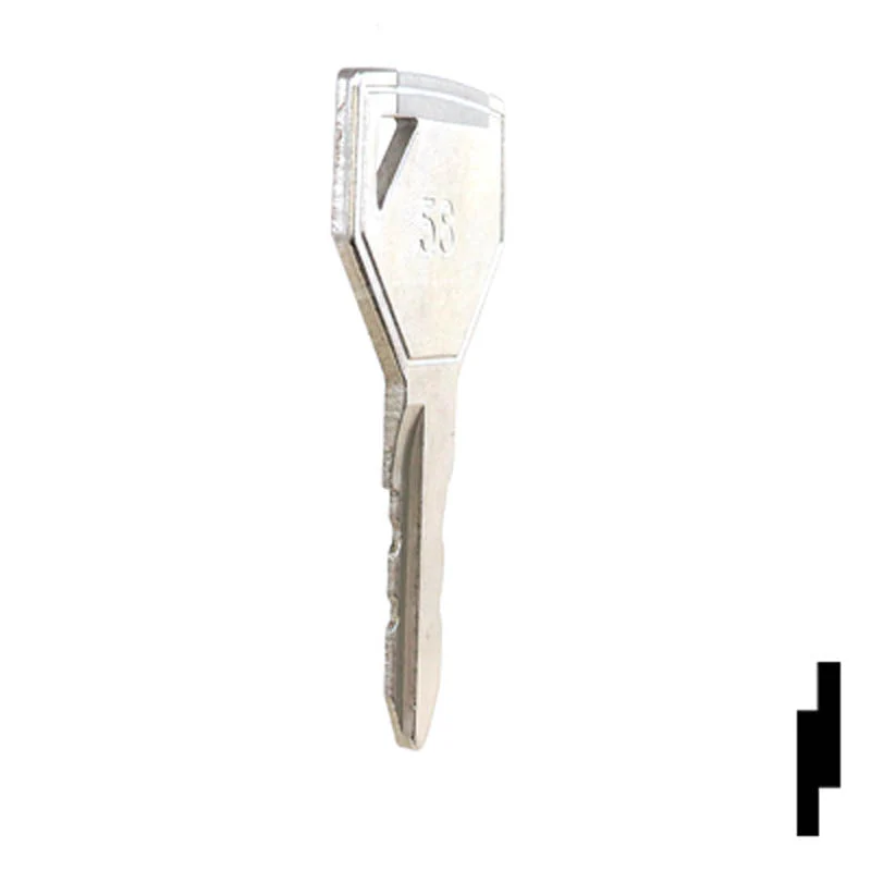 Precut Tractor Key | Yanmar, John Deere | EQ-58, 52160 - Image 6