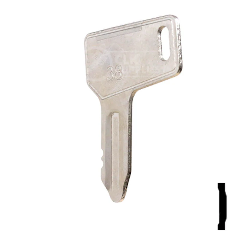 Precut Tractor Key | Yanmar, Takeuchi | EQ-38, 933110-00301 - Image 23