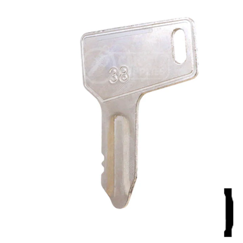 Precut Tractor Key | Yanmar, Takeuchi | EQ-38, 933110-00301 - Image 24