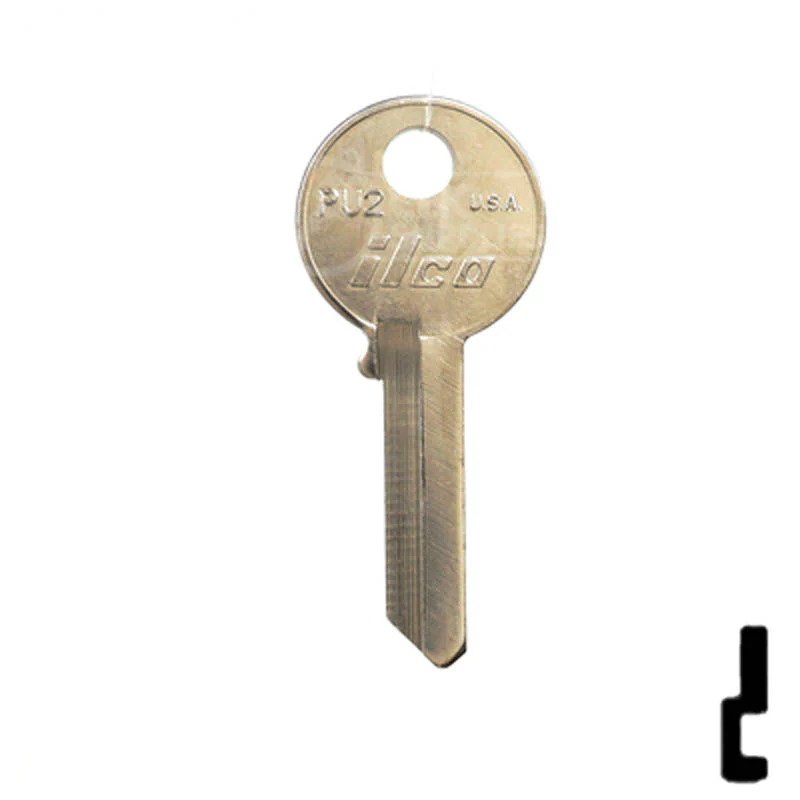 Uncut Key Blank | Pundra | PU2 - Image 2
