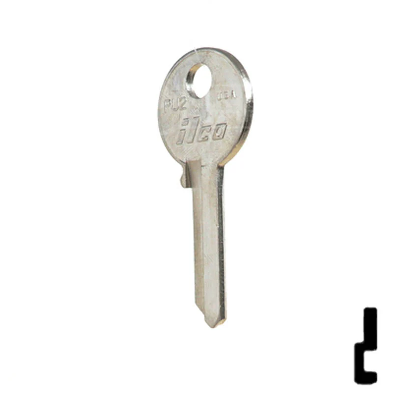Uncut Key Blank | Pundra | PU2 - Image 23