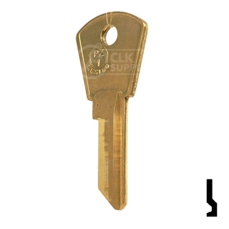 Uncut Key Blank | Papaiz | PZ1 - Image 23