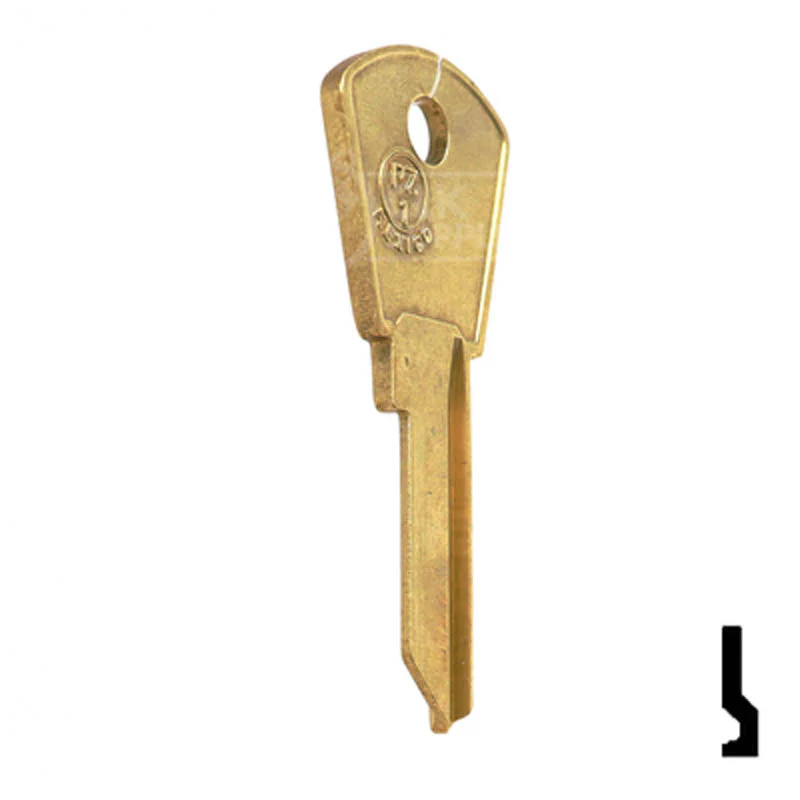 Uncut Key Blank | Papaiz | PZ1 - Image 5