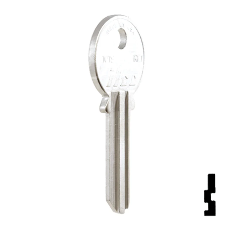 Uncut Key Blank | Reading | RE1, 1019 - Image 5