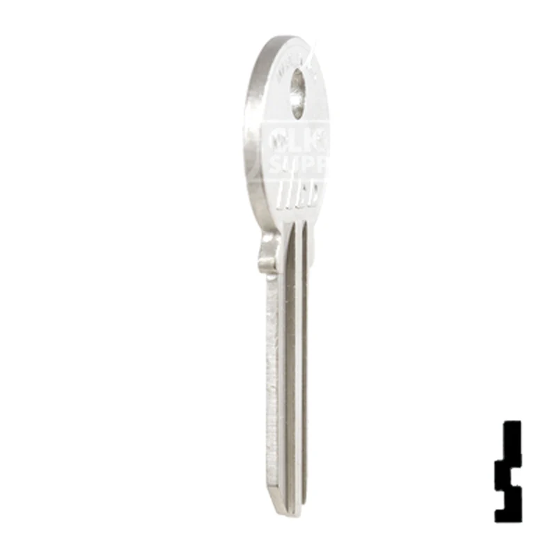 Uncut Key Blank | Reading | RE1, 1019 - Image 6