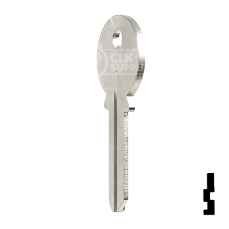 Uncut Key Blank | Reading | RE1, 1019 - Image 9
