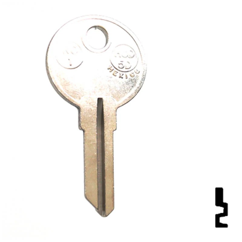 Uncut Key Blank | National | RO1, 1069 - Image 14