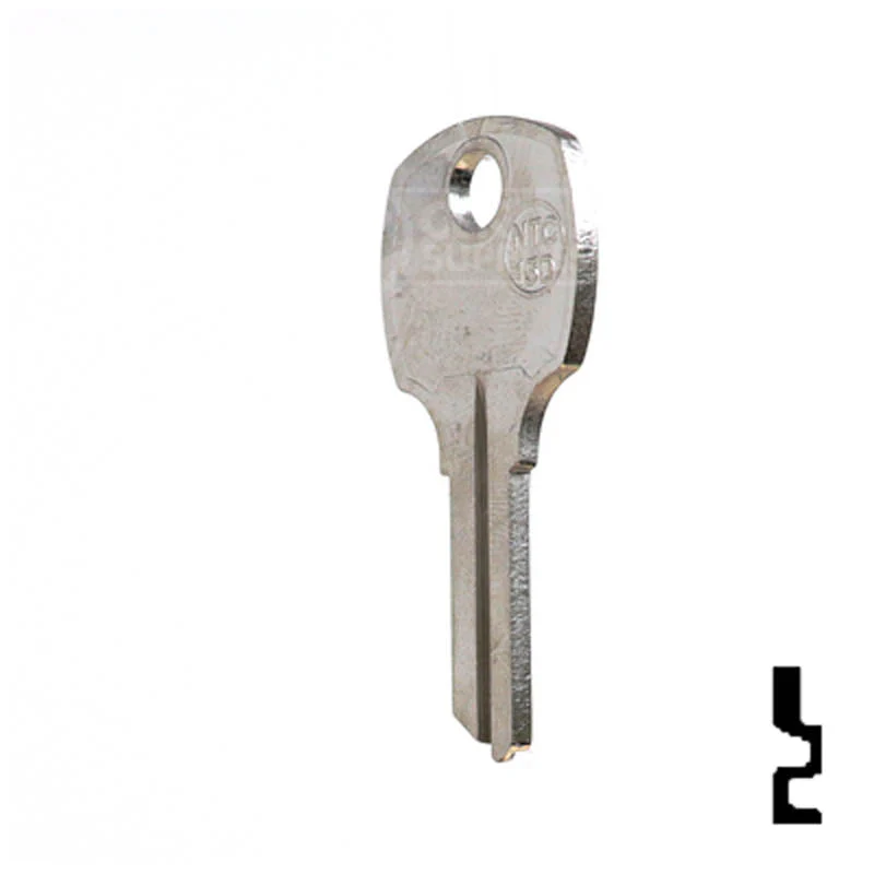 Uncut Key Blank | National, Snap-On | RO14, 1069E - Image 10
