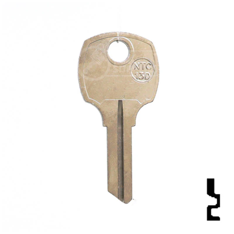 Uncut Key Blank | National, Snap-On | RO14, 1069E - Image 14
