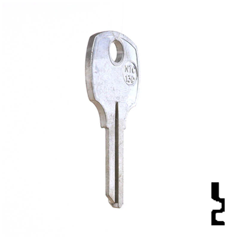 Uncut Key Blank | National, Snap-On | RO14, 1069E - Image 17