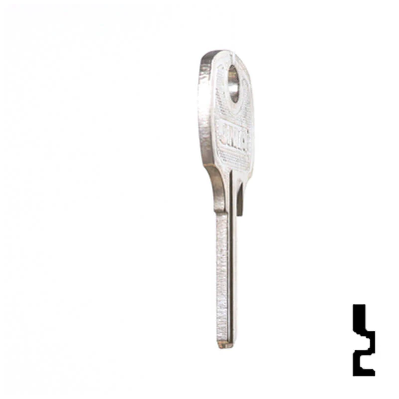 Uncut Key Blank | National, Snap-On | RO14, 1069E - Image 6