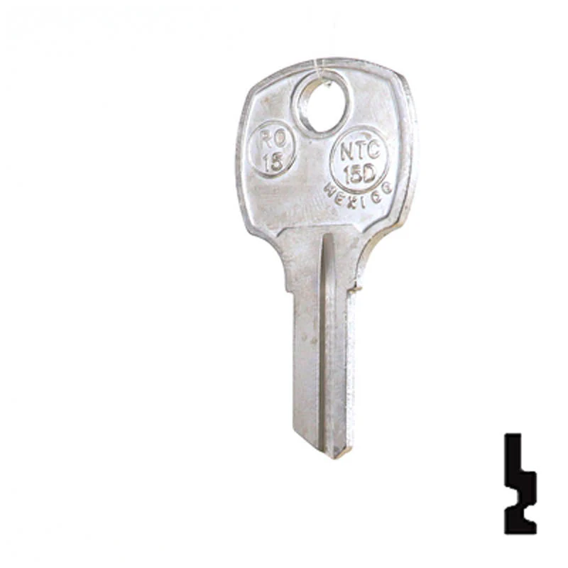 Uncut Key Blank | National | RO15, N1069N - Image 11