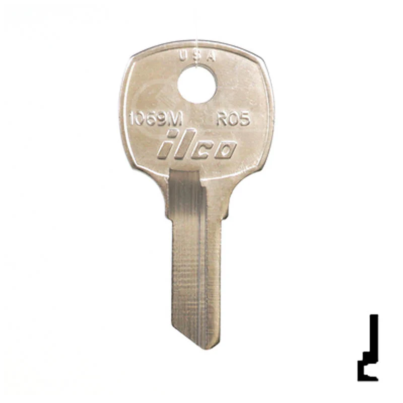 Uncut Key Blank | National | RO5, 1069M