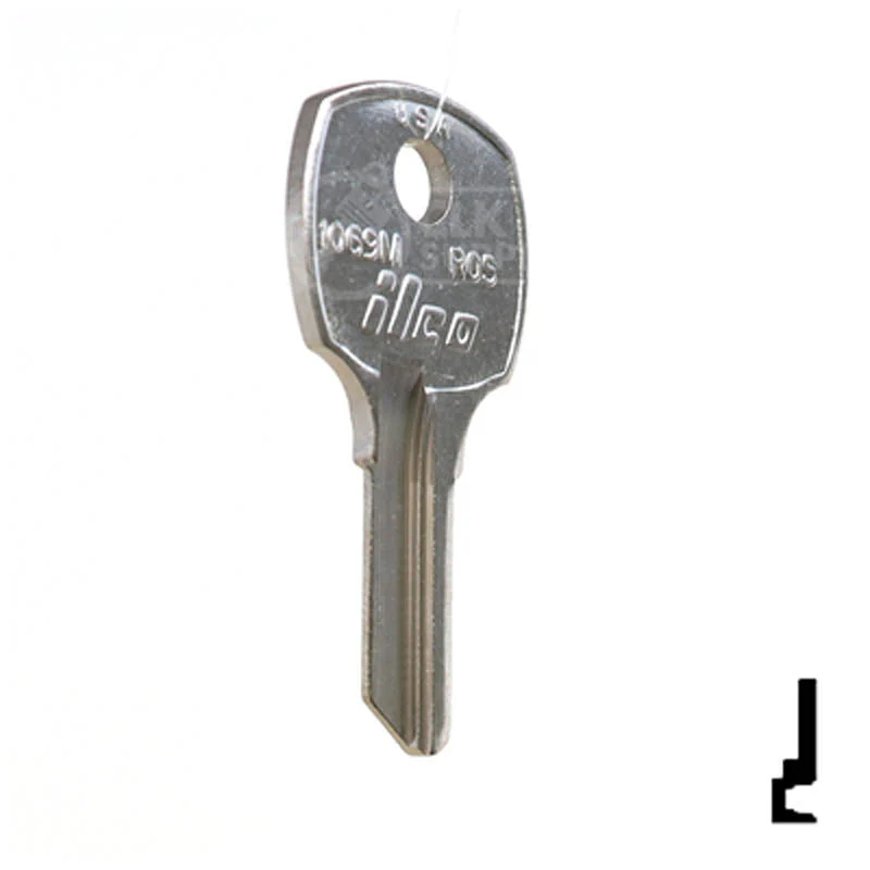 Uncut Key Blank | National | RO5, 1069M - Image 4