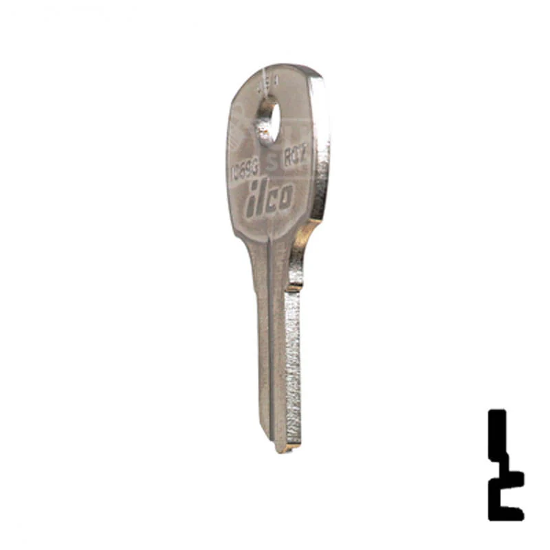 Uncut Key Blank | National | RO7, 1069G - Image 21