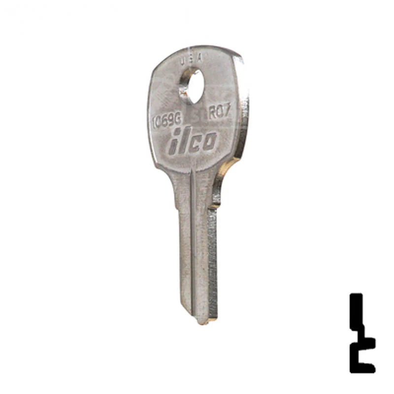 Uncut Key Blank | National | RO7, 1069G - Image 22