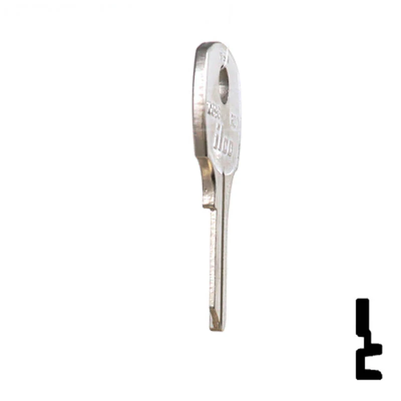 Uncut Key Blank | National | RO7, 1069G - Image 6