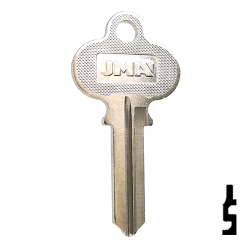 Uncut Key Blank | Corbin Russwin | RU1, 1011 - Image 2