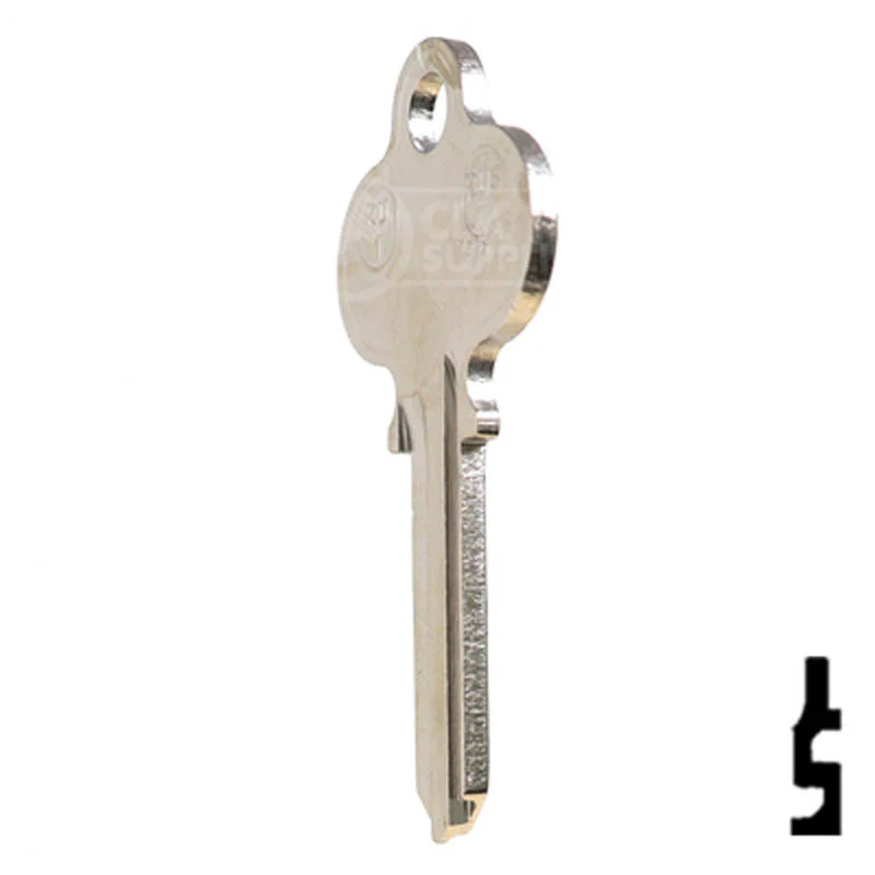 Uncut Key Blank | Corbin Russwin | RU1, 1011 - Image 9