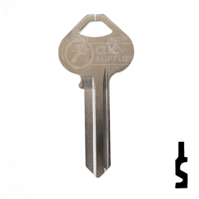 Uncut Key Blank | Corbin Russwin | RU16, A1011P - Image 13