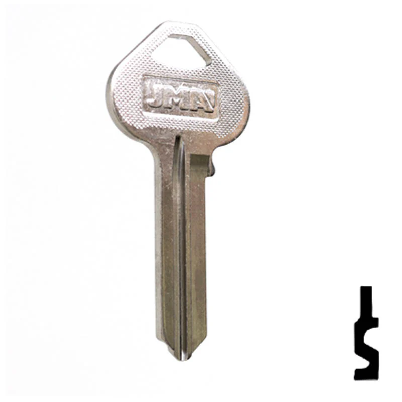 Uncut Key Blank | Corbin Russwin | RU16, A1011P - Image 3