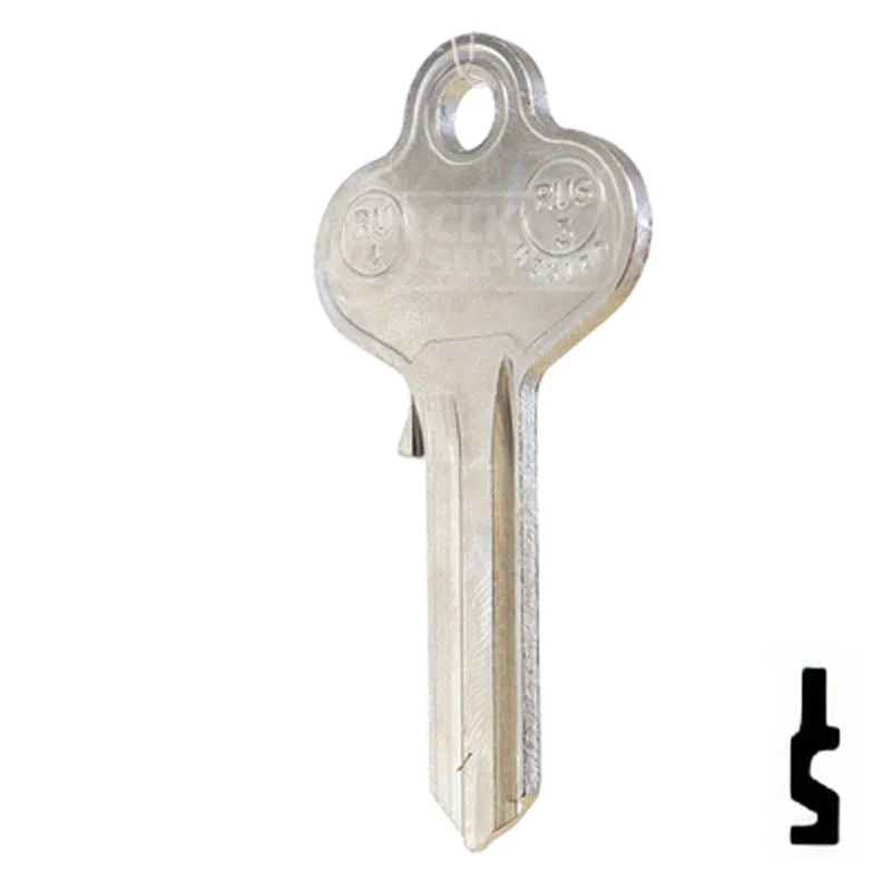 Uncut Key Blank | Corbin Russwin | RU4, 1011P - Image 11