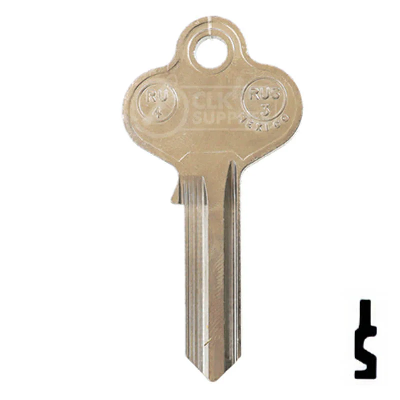 Uncut Key Blank | Corbin Russwin | RU4, 1011P - Image 13