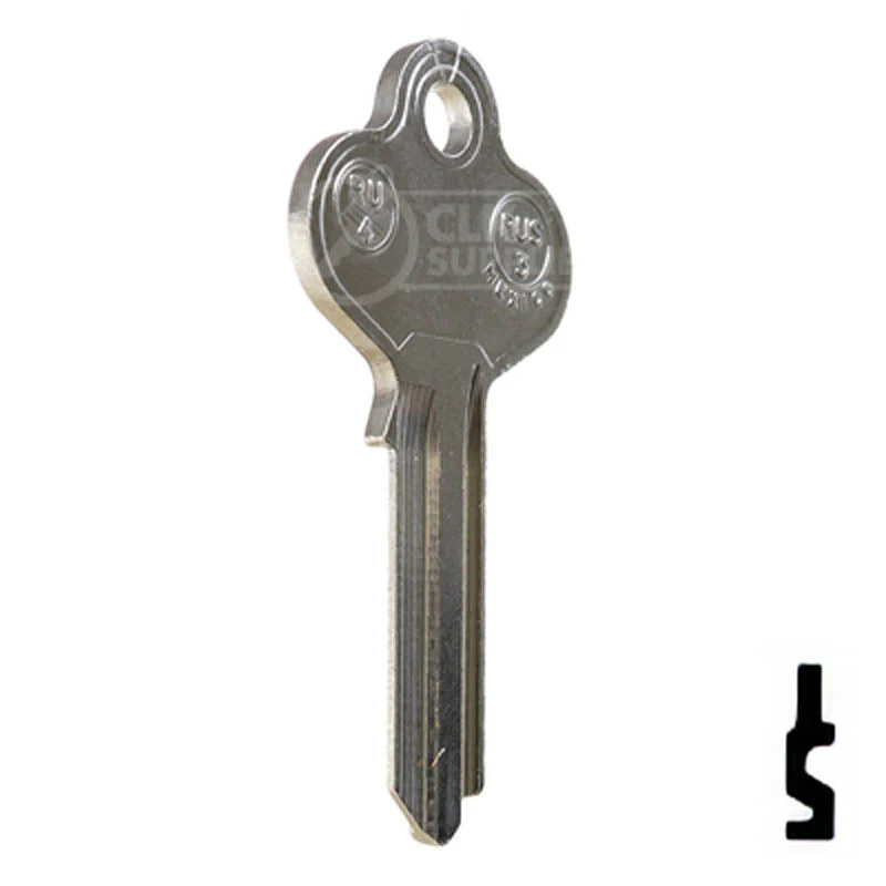 Uncut Key Blank | Corbin Russwin | RU4, 1011P - Image 17