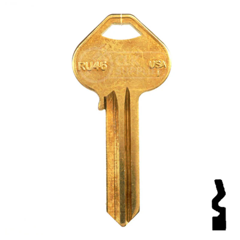 Uncut Key Blank | Corbin Russwin | A1011D1, RU46