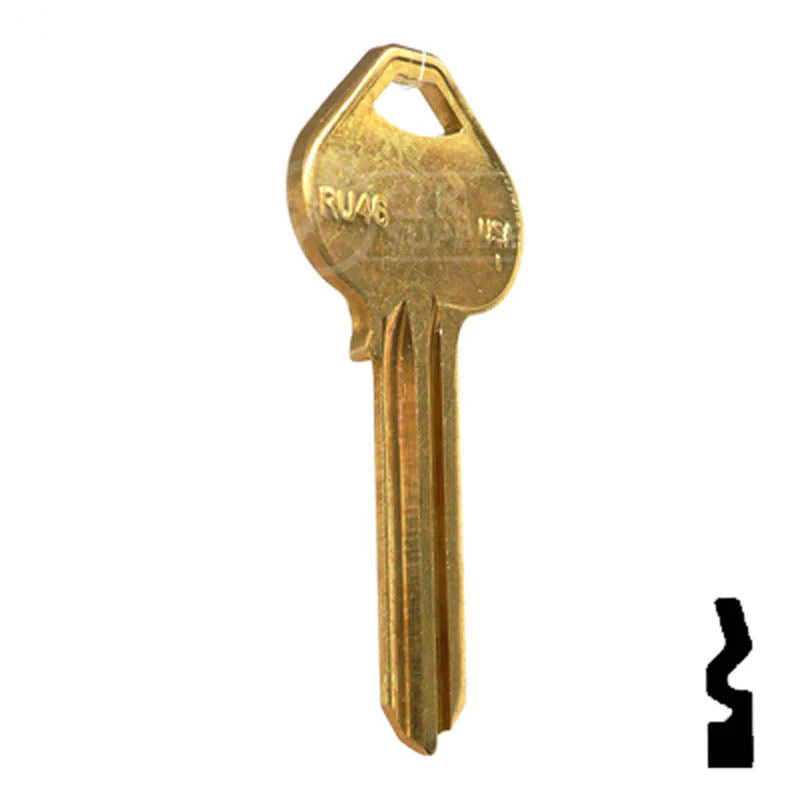 Uncut Key Blank | Corbin Russwin | A1011D1, RU46 - Image 4