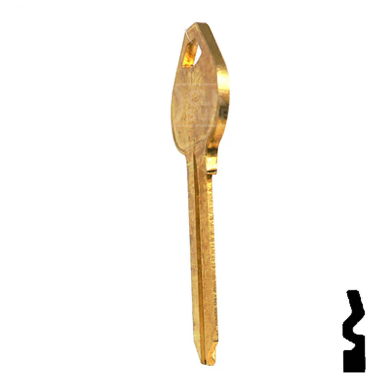 Uncut Key Blank | Corbin Russwin | A1011D1, RU46 - Image 8