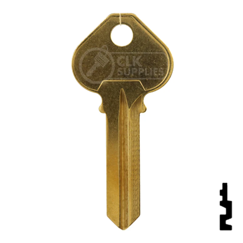 Uncut Key Blank | Corbin Russwin | RU46-BR, A1011D1