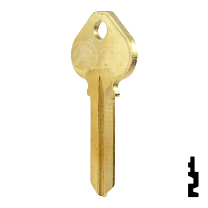 Uncut Key Blank | Corbin Russwin | RU46-BR, A1011D1 - Image 22
