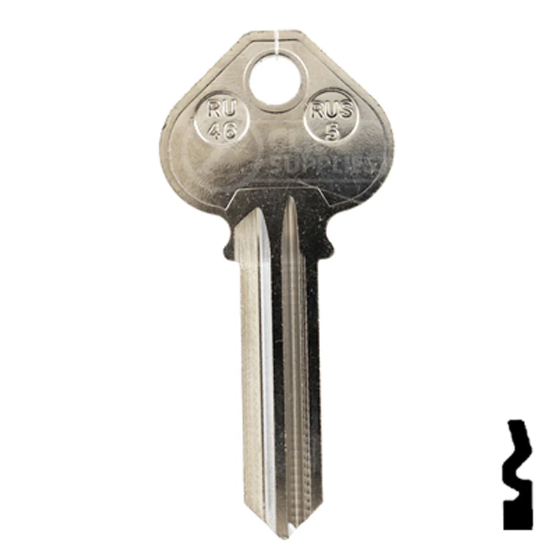 Uncut Key Blank | Corbin Russwin | RU46 - Image 13