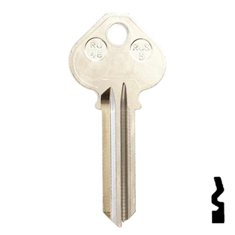 Uncut Key Blank | Corbin Russwin | RU46 - Image 14